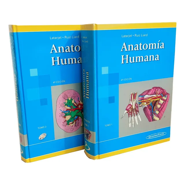 Anatomia Humana Latarjet 4ta Edicion, 2 Tomos + Cd