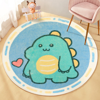 Tapete Redondo Suave Animalitos Animados Kawaii 60*60 Tapete Redondo Suave Animalitos Animados Kawaii 60*60