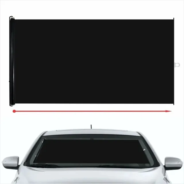 Tapasol Polarizado Ventana Retráctil Parabrisas Para Carro