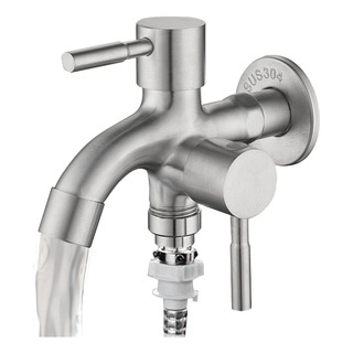 Dobles Grifo Doble Grifo De Agua De Acero Inoxidable Para Ja Dobles Grifo Doble Grifo De Agua De Acero Inoxidable Para Ja