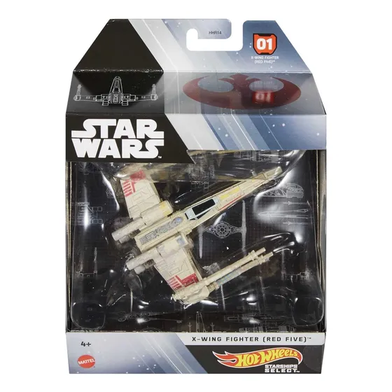 Hotwheels Star Wars Nave X-wing Fighter (red Five)