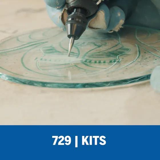 Kit de escultura y grabado Dremel para Mirco Rectifies