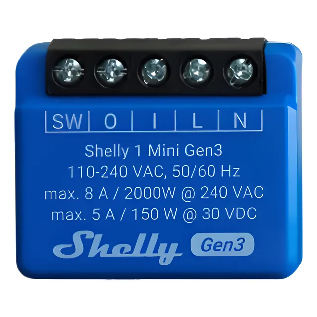 Shelly 1 Mini Gen3
