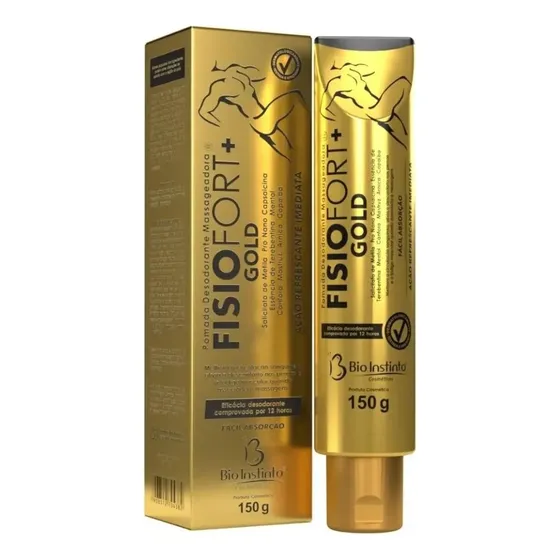 Nueva Pomada Fisiofort Gold Con Capsaicina Alivio Inmediato