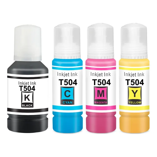 Pack De Tinta T504 L4150 L4160 L4260 L6171 L6161 Colores