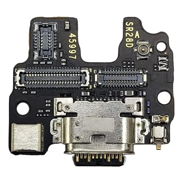 Flex Placa Carga Pin Microfono Para Motorola Edge 30 Fusion 