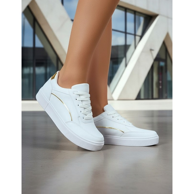 Tenis Feminino Casual Leve Retrô Clássico Moda Confortavel
