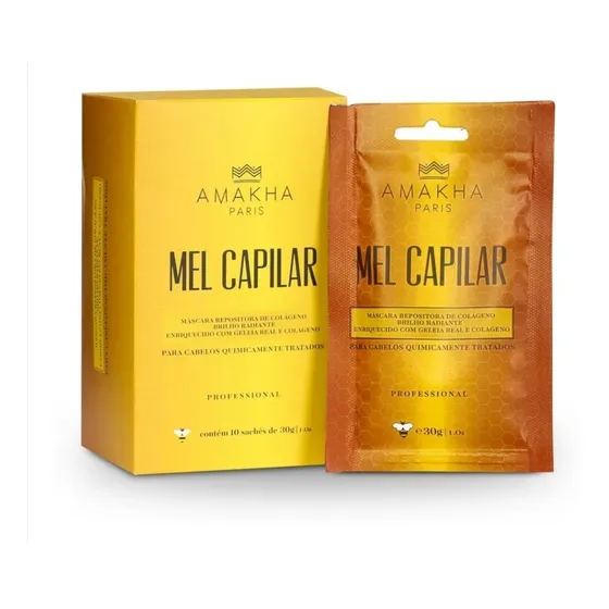 Miel Capilar Tratamiento Nutritivo Cabello Sachet Individual