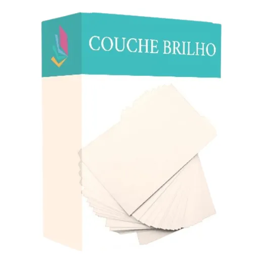 Papel Couche A4 - 300g/m2 Com 125 Folhas