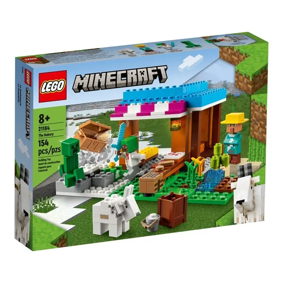 Lego® Minecraft - La Pastelería (21184) Cantidad de piezas 154