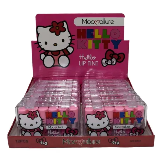 Labial Hello Kitty Al Mayor X 12 Cajitas De 6 Unidades