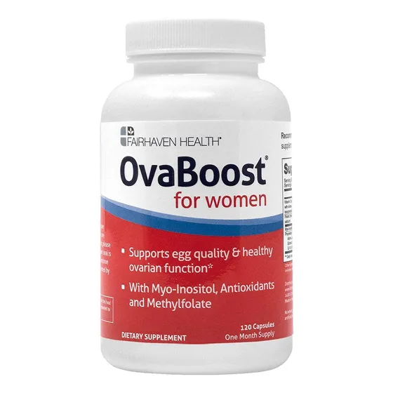 Suplemento Fairhaven Health Ovaboost Para La Ovulación Femen