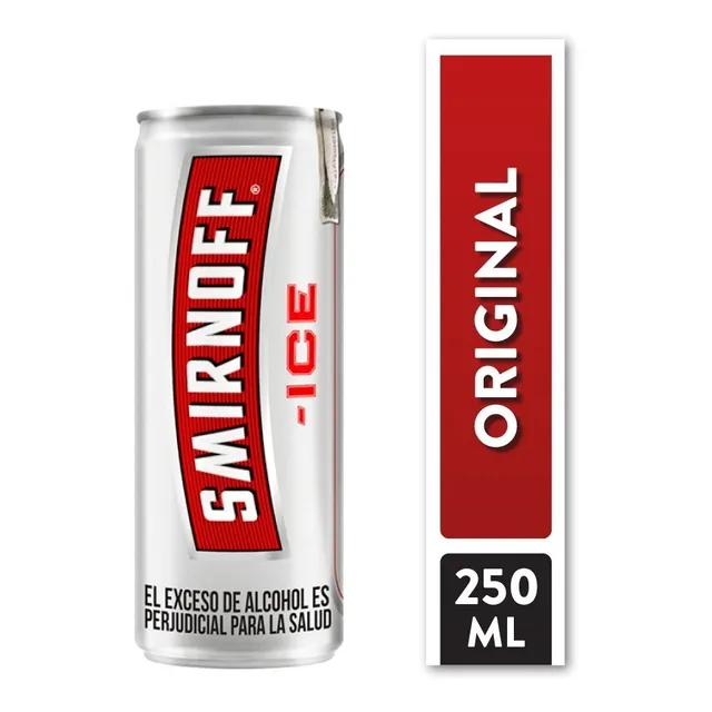 1 Vodka Smirnoff Ice 250ml - L A $36