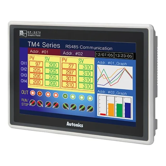 Pantalla Hmi Touchscreen 7   Lcd 24vcd Usb/ethernet Gp-s070