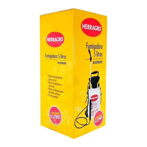 Fumigadora Manual 5 Litros - Herragro