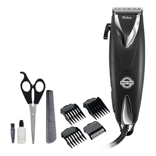 Cortador De Cabelos Philco Pcr12cr Skull Pro Chrome 9 Em 1 Cor Preto Cortador De Cabelos Philco Pcr12cr Skull Pro Chrome 9 Em 1 Cor Preto