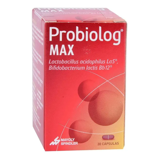 Probiolog Max Con 30 Càpsulas Suplemento Con Lactobacilos