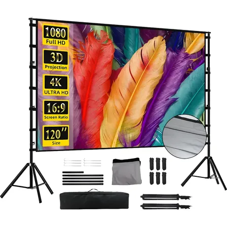 Tela De Projeção 120inch Dobrável