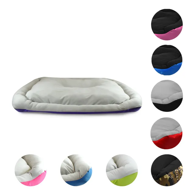 Cama Para Perro Cama Grande Exterior Impermeable Fancy Pets Color Morado