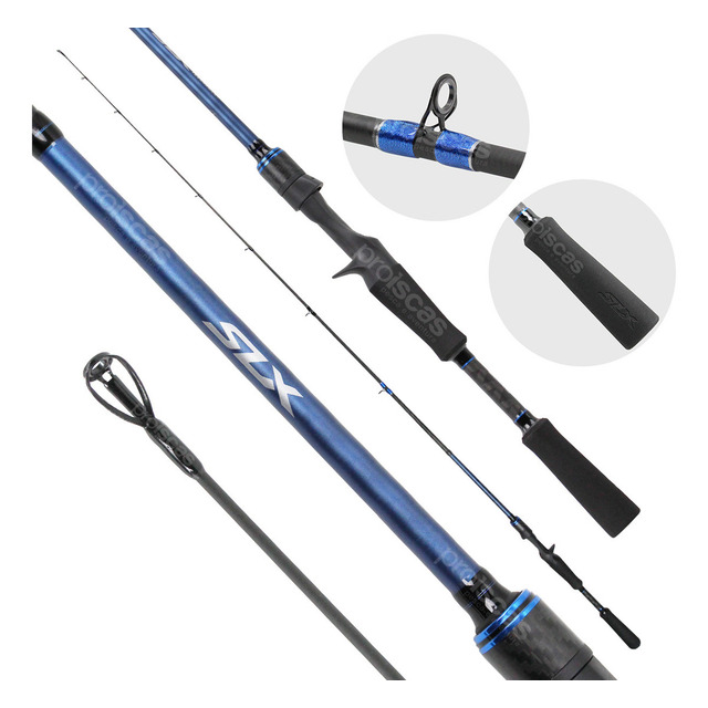 Vara De Carretilha Shimano Slx A Serie Brasil 1.83m 12-25lbs Vara De Carretilha Shimano Slx A Serie Brasil 1.83m 12-25lbs