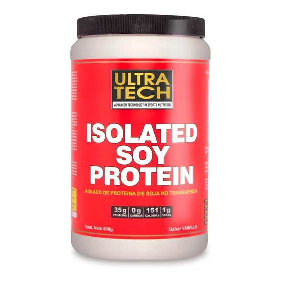 Proteina Isolada Soy Protein Ultra Tech X 500 Grs