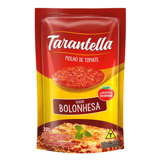 Kit C/ 6 Molho De Tomate Bolonhesa Tarantella 300g Kit C/ 6 Molho De Tomate Bolonhesa Tarantella 300g