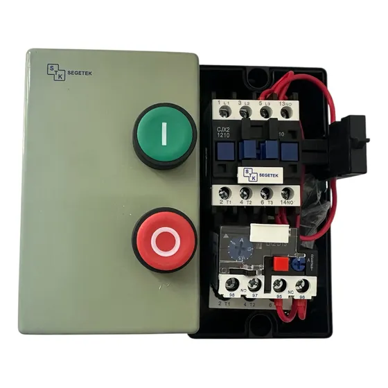 Arrancador Trifasico 220v 9-13 Amp 3 Hp Segetek
