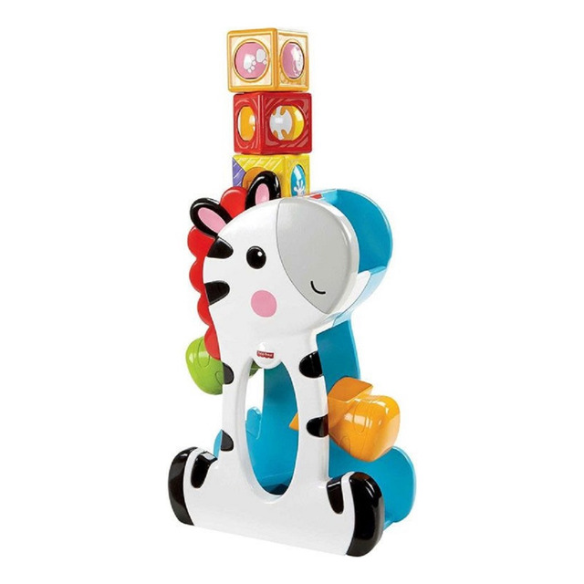 Fisher-price Zebra Blocos Surpresa Cgn63 Quantidade De Peças 3 Fisher-price Zebra Blocos Surpresa Cgn63 Quantidade De Peças 3