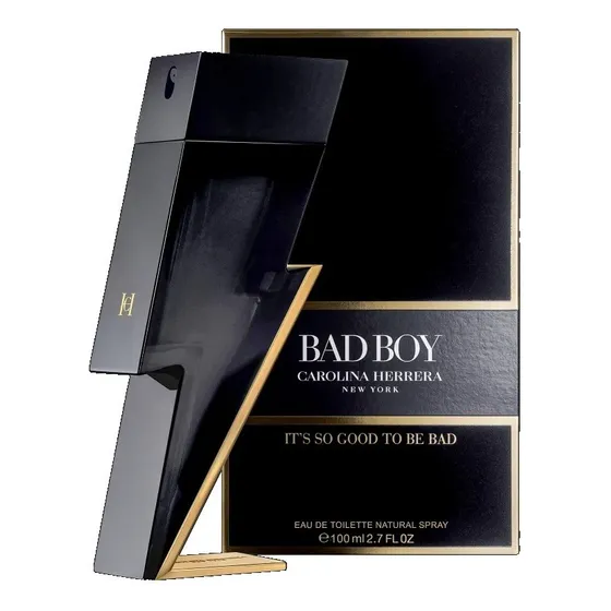 Carolina Herrera Bad Boy Edt Edt 100ml Para Masculino