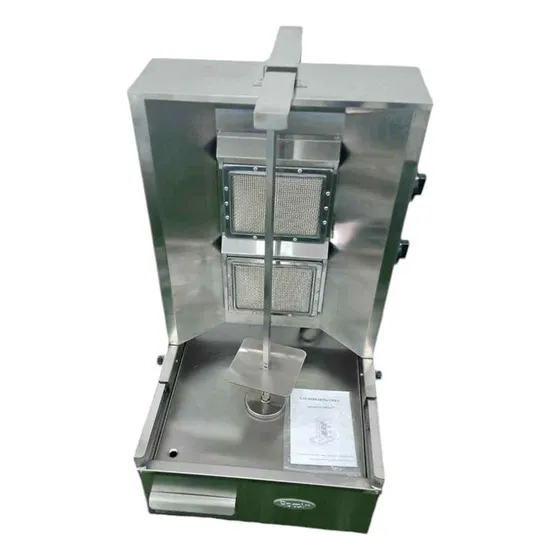 Maquina Shawarmera A Gas Con Quemadores Verticales Nueva