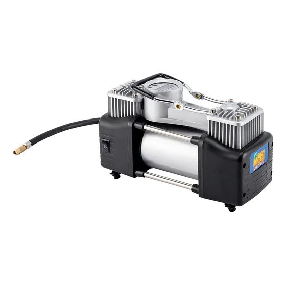 Compresor Gadnic Av37-ty 12v Doble Cilindro Digital Auto Con Linterna