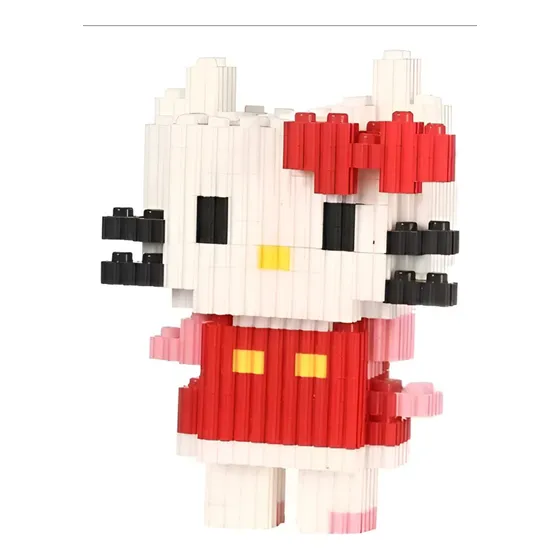 Mini Bloques Armable Figura 3d Micro Blocks Pokemon Pikachu