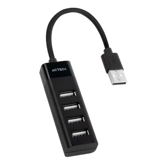 Hub Usb A 4 En 1 Port X 2 Dh420  4xusb A 2.0 Negro