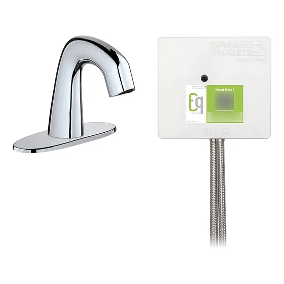 Grifo Eq-a12a-13abcp Arco Medio,cromo,grifo Chicago,eq Curvo