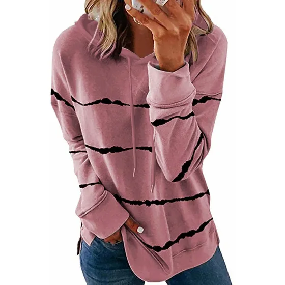 F_topbu Sudadera Para Dama Cuello Redondo Manga Larga 04