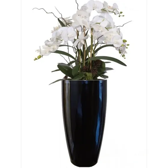 Vaso Em Fibra Vidro Vitrificado Estilo Vietnamita