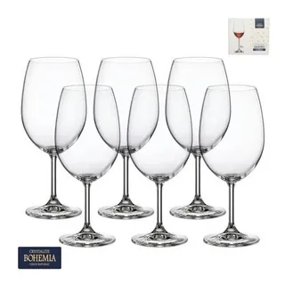 Jogo De 6 Taças Para Vinho Tinto Gastro Titùnio Bohemia 450ml Jogo De 6 Taças Para Vinho Tinto Gastro Titùnio Bohemia 450ml