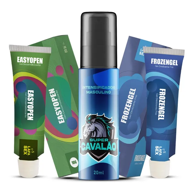 Oleo Lubrificante Refrescante Volumao Anestesico Estimulante