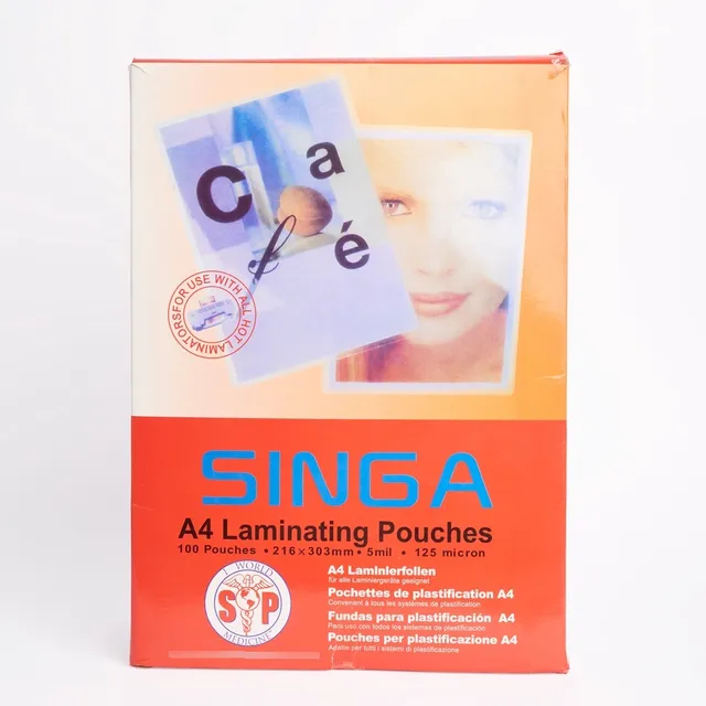 Film Bolsa 100unid A4 Plastificar Laminadora Disershop