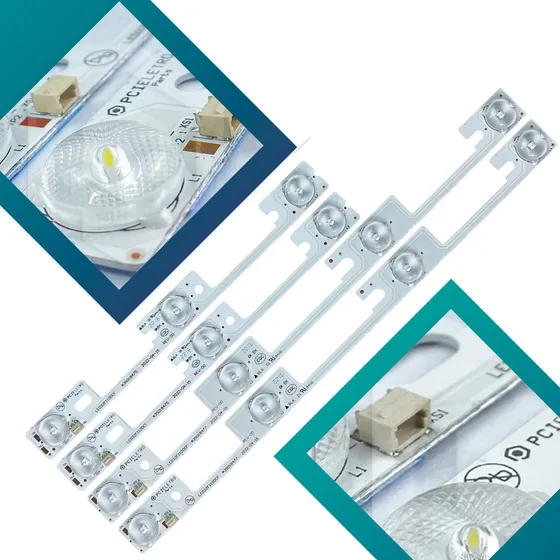 Kit 4 Barras Led Semp Toshiba 32l2400 Dl3244 Dl3245i