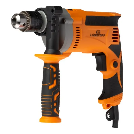 Taladro Percutor Lusqtoff Profesional 710 Watts Tpl710 8 Color Naranja Frecuencia 50 Hz