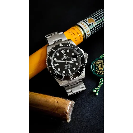 Rolex Submariner Date 41 2024 Prateado Preto Preto