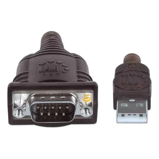 Cable Adaptador Manhattan Usb A Serial Rs232 Db9 Macho 45cm.