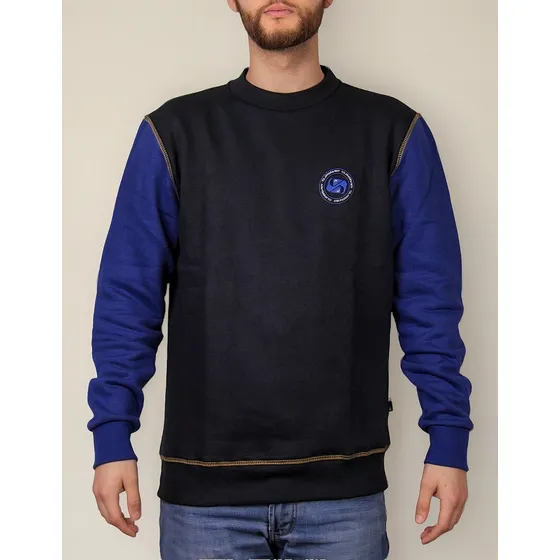 Buzo Hombre Quiksilver Hue Cuello Redondo Frisa Algodon