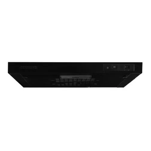 Campana extractora purificadora de cocina Challenger CX 4000 ac. inox. de pared 60cm x 8cm x 50cm negra 110V