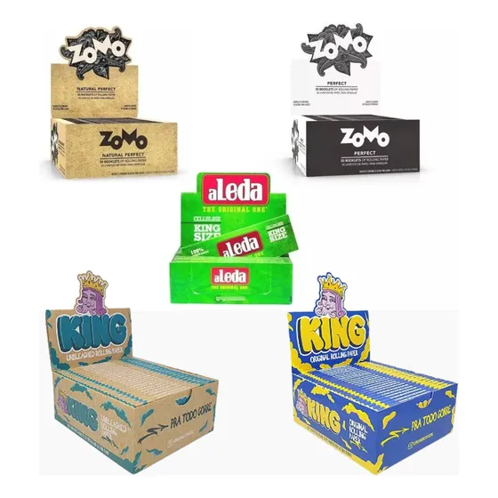 Caixas De Seda Variadas Tabacaria Kit Revenda Atacado Oferta