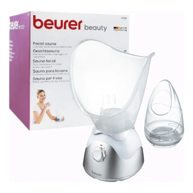 Vaporizador Sauna Facial Portátil Abre Poros Hidrata Piel