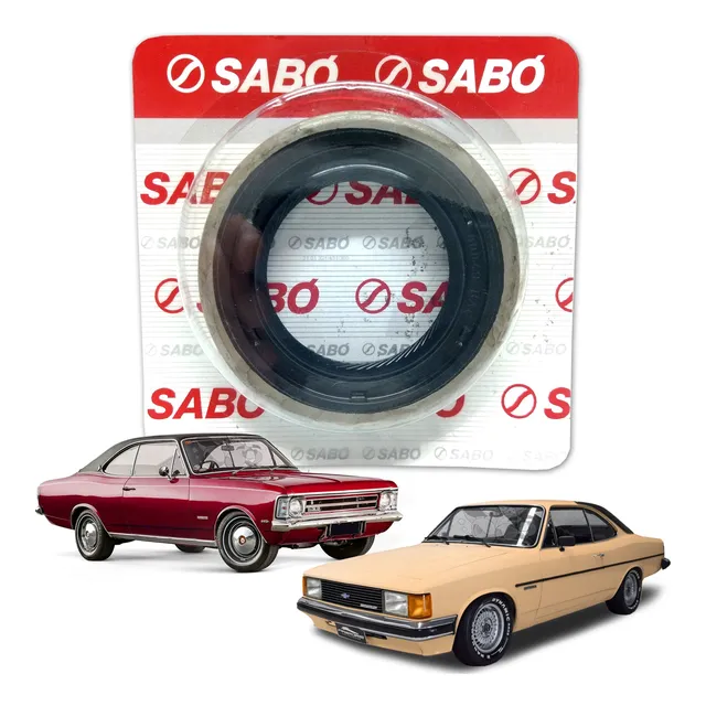 Retentor Entalhado Traseiro Flange Saída Câmbio Opala