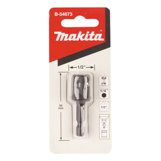 Adaptador Para Soquete 1/2 Encaixe 1/4 Makita B-54673 Adaptador Para Soquete 1/2 Encaixe 1/4 Makita B-54673