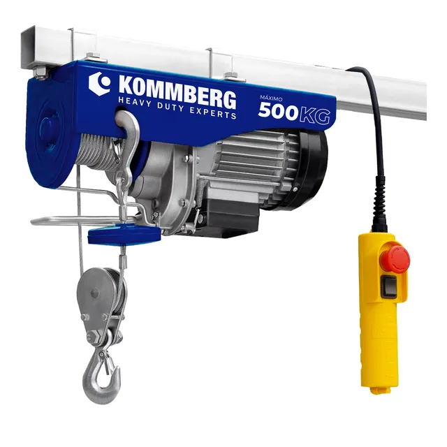 Aparejo Electrico Kommberg 500kg